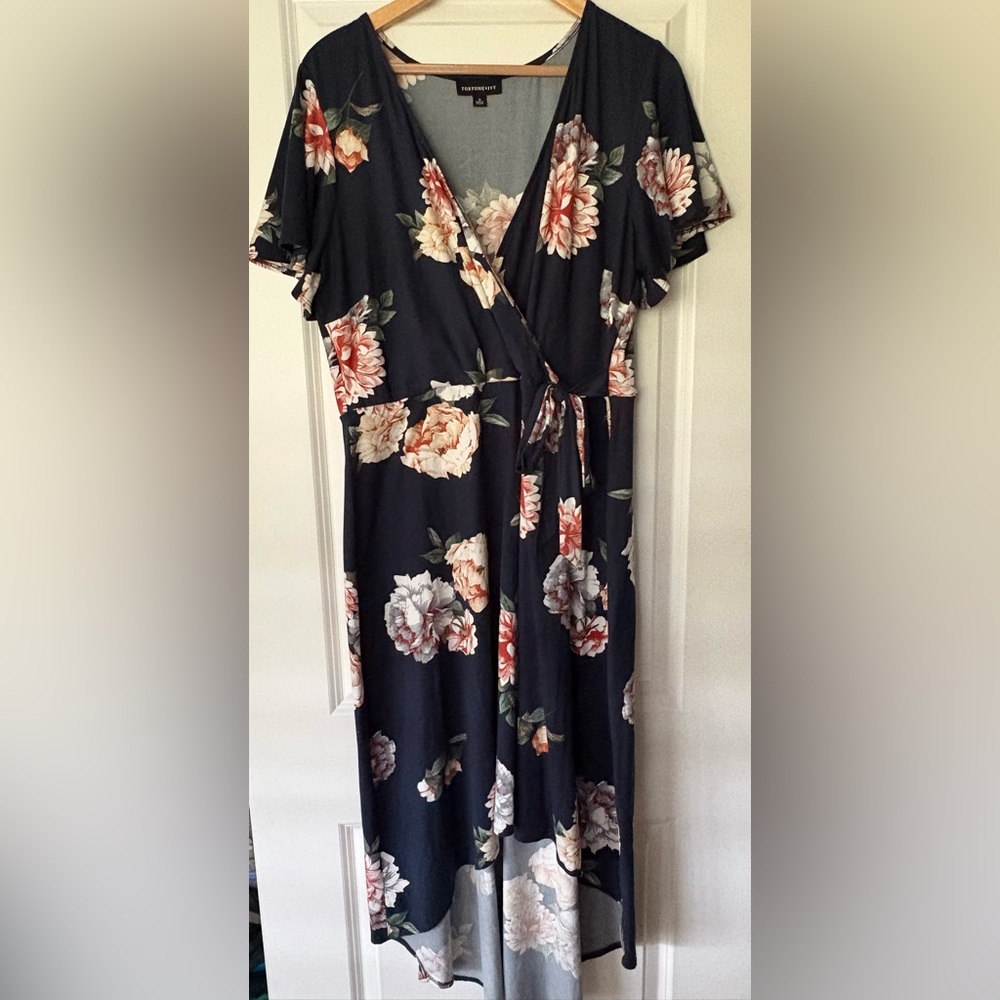 Floral Wrap Dress